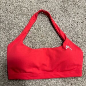 NWOT Oner Active Red Halter Neck Sports Bra